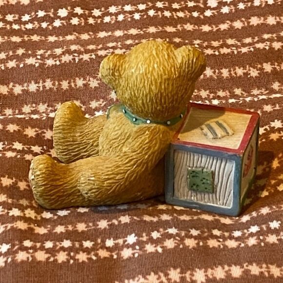 Vintage 1995 Priscilla Hillman 9 Alphabet Bear Cherished Teddies - Picture 2 of 5